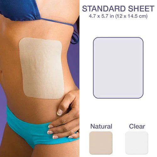 Plasture pentru cicatrici, 12x14.5cm, Epi-Derm Standard Sheet, Biodermis-