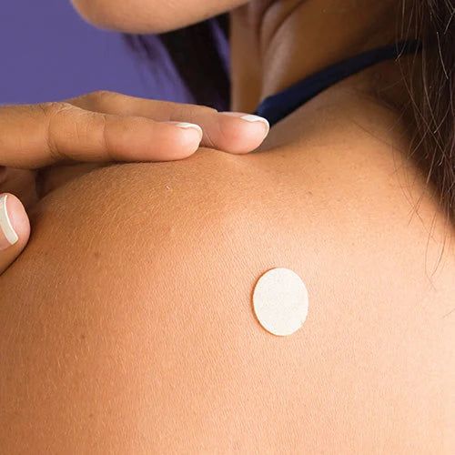 Plasture reutilizabil pentru cicatrici, diametru 1.90 cm, Epi-Derm Epi-Tabs Circles, Biodermis-852260000913