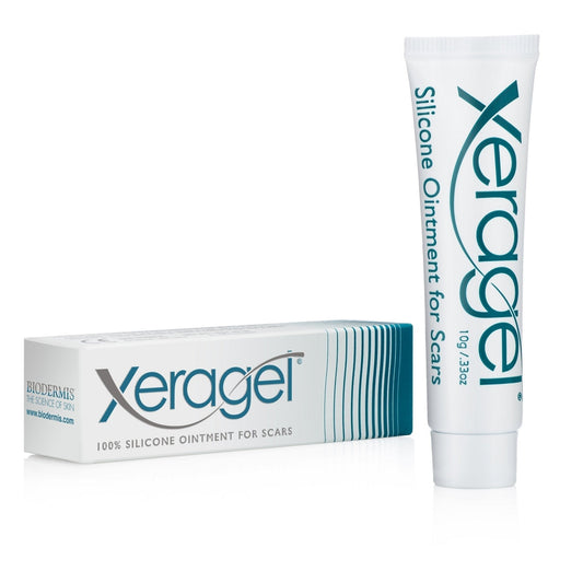 Xeragel, Unguent siliconic pentru tratamentul cicatricelor, 10g, Biodermis-852260000012